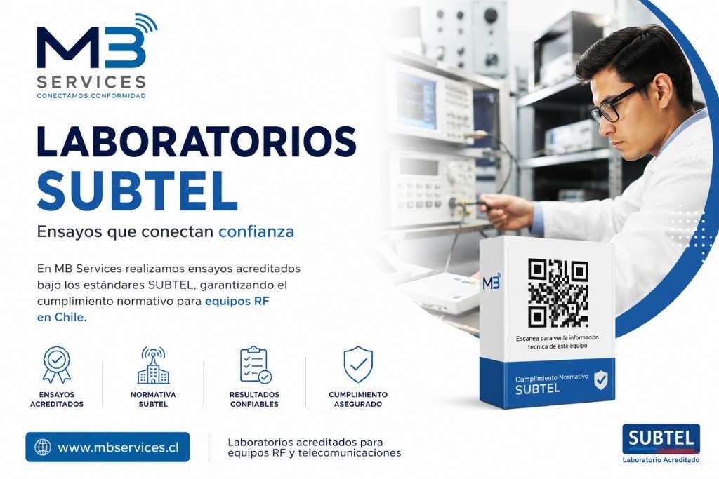 Laboratorios SUBTEL para empresas que importan